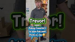 Ripping a Chaos Rising Pokémon pack with Coworker Trevor 😁