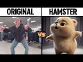 Baby Boo Dance Meme Original Vs Hamster Side By Side Comparison