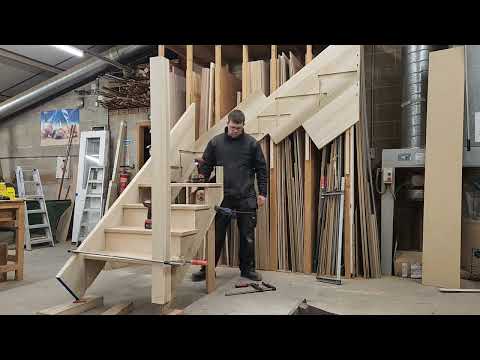 making a kite winding staircase (part 3)