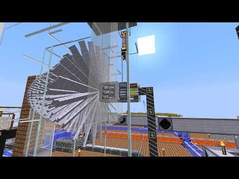 Monster FTB Rotarycraft power distribution with Electricraft