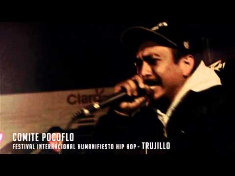COMITÉ POKOFLÓ en el Festival Internacional Humanifiesto Hip Hop (TRUJILLO)