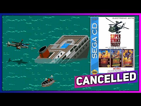 SUPER STRIKE TRILOGY FOR SEGA CD - CANCELLED STRIKE TRILOGY REVIEW