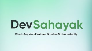 Check Any Web Features Baseline Status Instantly