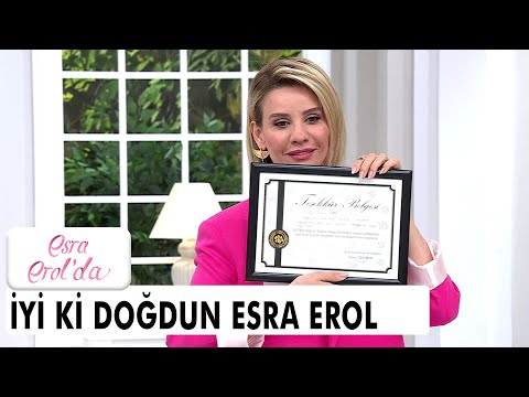 Doğum gününde Esra Erol'a büyük sürpriz! - Esra Erol'da 12 Mayıs 2021