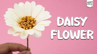 DIY Daisy Flower 🌼 | Easy Paper Daisy Tutorial | Beautiful Flower Craft for Decor