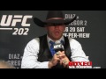 Donald 'Cowboy' Cerrone at UFC 202 post fight presser: I'm not leaving tonight without another fight