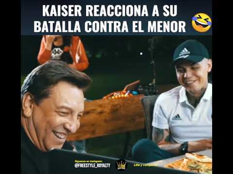 KAISER REACCIONA A SU BATALLA CONTRA EL MENOR #FmsChile