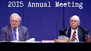 2015 Berkshire Hathaway Annual Shareholder Meeting - Buffett & Munger Q&A (Full Recording)