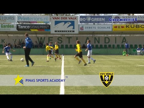 Pinas Sports Academy - Groepswedstrijd 5 VVV E-top toernooi Westlandia 3-5-16