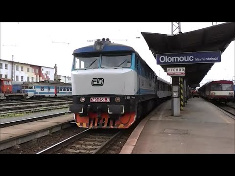 Vlaky - Olomouc hl.n. (před rekonstrukcí) - 27.4.2013