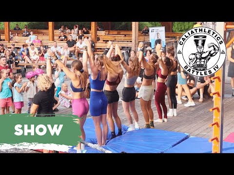 Caliathletics Battles | Girls Show - 8 Female Calisthenics Athletes