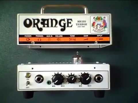 (プリ管比較）Orange Micro Terror ECC83 VS 12AX7 VS 12AT7 VS 12AY7 VS 12AU7