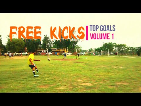 Amazing knuckleball free kicks  (Volume 1)