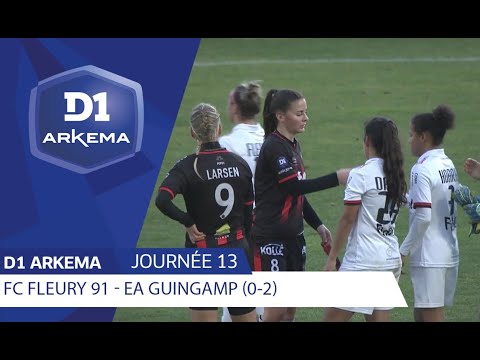 J13 : FC Fleury - EA Guingamp (0-2) / D1 Arkema 2019/2020