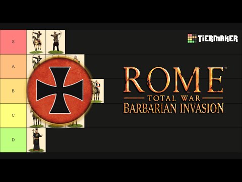 What are the best Goth units in Rome: Total War Barbarian Invasion?
