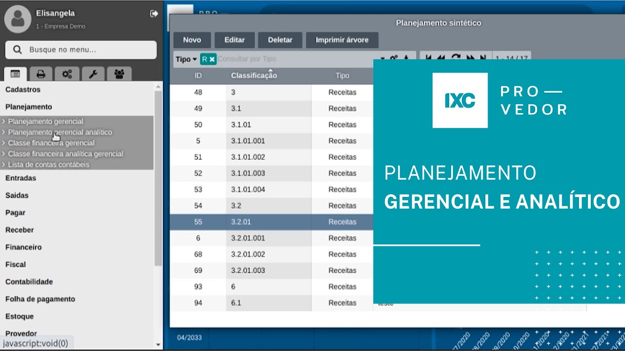 Planejamento Gerencial e Analítico