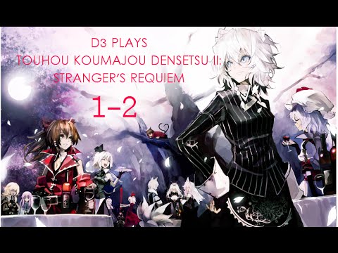 D3 plays: Touhou Koumajou Densetsu 2 1-2: The newbie and the terrible gateguard