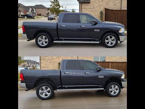 2015 Ram 1500 V6 2WD Gets a 6.5 inch Maxtrac Lift ( Kit only $875 and Install $700)