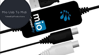 Video thumbnail for iConnectivity Mio 1x1 Midi To Usb Product Review by Tayvon Gwira
