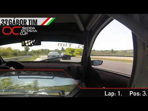 Skoda Octavia Cup, Tim Gábor Race2 Onboard