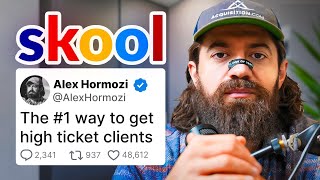 How to use Skool to find high ticket sales clients