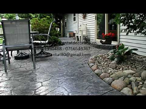 Beton Amprentat Boiu de Jos -Hunedoara Tel.0761350488 -0766543767