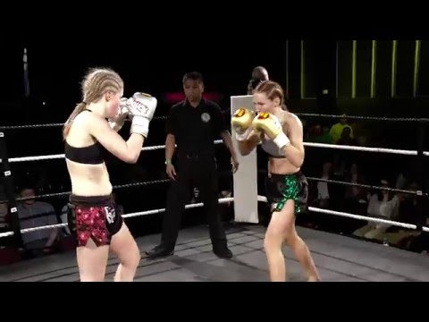 Turner v Mason. 57kg K1. Stand and Bang Final, 27th February 2016