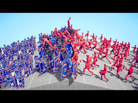 100x LEGACY 🥊 vs 🔥 ANCIENT ARMY / Totally Accurate Battle Simulator ( TABS )