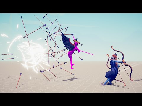 DEFLECT GOD vs EVERY RANGED UNIT - Totally Accurate Battle Simulator TABS