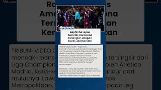 Drama Barcelona, Raphinha Ngamuk dan Singgung Rampok Usai Gugur di Liga Champions