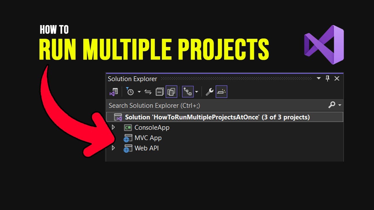 Visual Studio Tip #24 - How to Run Multiple Projects at Once