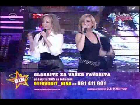Jelena Rozga ft. Nina Petkovic - Daj sta das (Live OT '08)