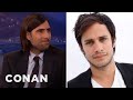Jason Schwartzman's Sexy Encounter With Gael Garcia Bernal | CONAN on TBS