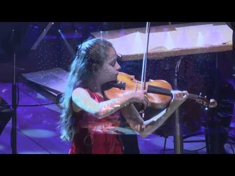 12 year old violinist, Masha Marshon - הפילהרמונית הישראלית