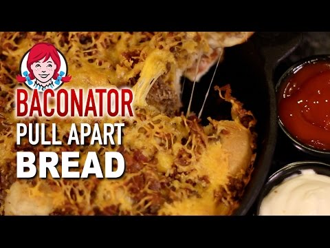 Wendy's Baconator Pull Apart Bread Video