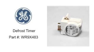 General Electric Defrost Timer Part #: WR9X483