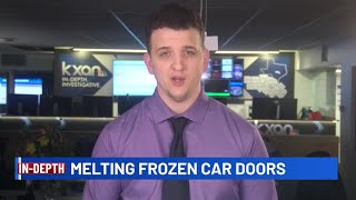 Car door frozen? Here