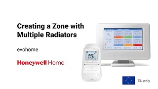 Sistemul multi-zonal Honeywell Home evohome - Configurarea evohome pentru mai multe radiatoare echipate cu robinete termostatice electronice HR93
