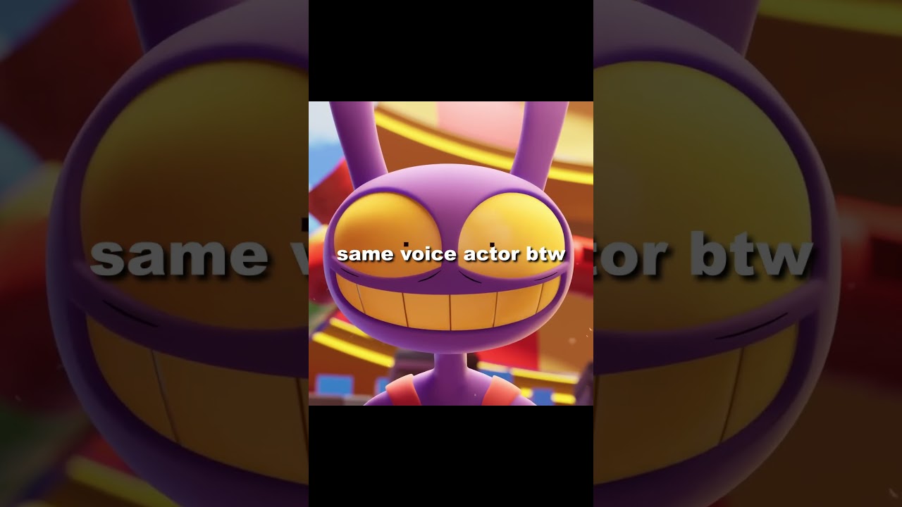 same voice actor btw #tadc #theamazingdigitalcircus #edit #tadcedit #jax #fyp