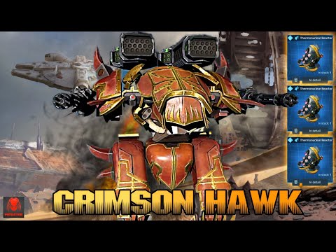 The Special Edition CRIMSON HAWK Burning Enemies UP | The Best Brawling Robot In The Game? | WR