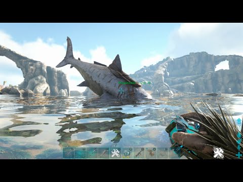 Ark Survival Evolved Ragnarok - Season 1 Ep26 - How to Easily Tame a Megalodon