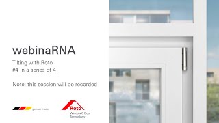 webinaRNA | Tilting with Roto