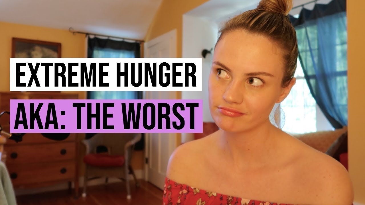 Dealing with Extreme Hunger in Recovery