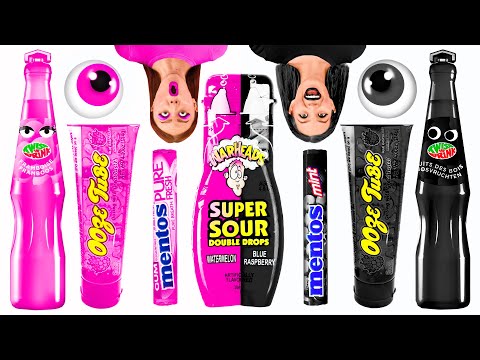 Black vs Pink Food Challenge | Epic Food Battle by 4Teen Challenge