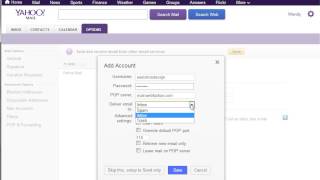 Tutorial: Yahoo! Mail - Add additional email accounts to your existing Yahoo! mail