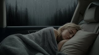 [CHUVA FORTE] Para você descansar e acordar bem 😴 Chuva suave com trovoadas fortes em uma floresta