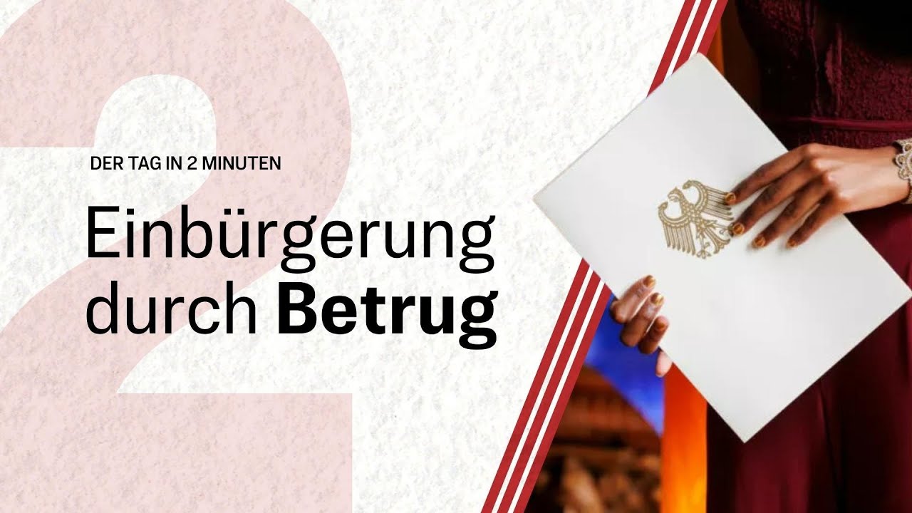 9. September in 2 Minuten: Einbürgerung durch Betrug | Hauptstadt ohne Strom | Frankreich im Umbruch