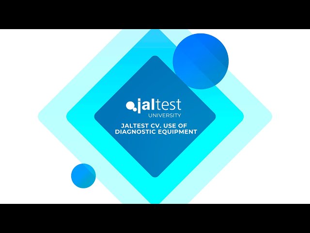 C0101-Jaltest. Use of diagnostic equipment (CV), 710106