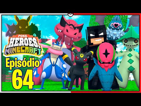Minecraft POKÉHEROES #64 - TIME 2 PRONTO PARA BATALHAS  | PIXELMON