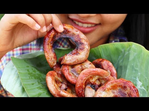 Awesome Cooking Grilled Pork intestine - Cooking skill